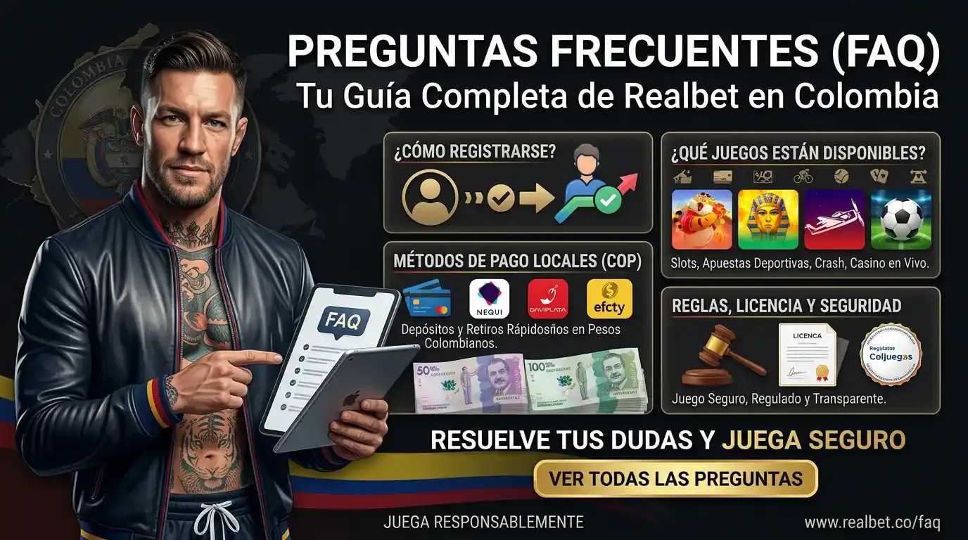 Preguntas Frecuentes sobre Realbet en Colombia